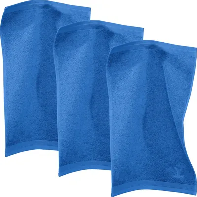 Produktbild von Möve Gästetuch Superwuschel" 3er-Pack mittelblau 30x50 cm"