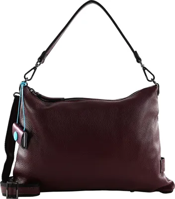 Produktbild von Gabs Leder Schultertasche Umhängetasche Filippa TG Pochette Chianti weinrot