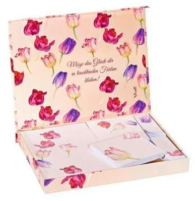 Image de Boîte à notes « Bonheur fleuri »