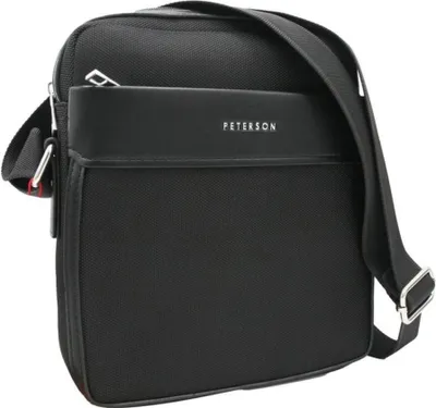 Obrázok produktu pre Peterson Pánska crossbody taška Ekgrid čierna One size
