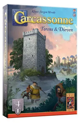 Immagine prodotto di 999 Games 999 Games Carcassonne Towers Thieves Espansione