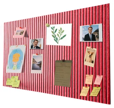 Image de Omgoods - Tableau d'affichage en feutre décoratif, 40 x 60 cm, pour le bureau et la maison