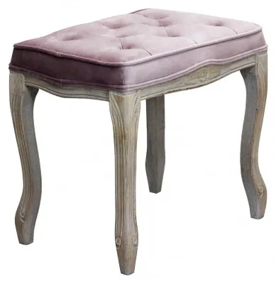 Immagine prodotto di Sgabello Marly 50x36x47 h cm in Velluto Rosa