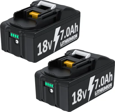 Immagine prodotto di batteria 18V, capacità 7,0Ah, 8,0Ah, 2 7,0 Ah, 18V
