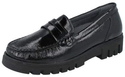 Produktbild von WALDLÄUFER H Serena Damen Slipper schwarz - Größe: UK 6,5