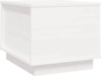 Obrázek produktu pro vidaXL Konferenční stolek bílý 40x50x35 cm Masivní borovicové dřevo