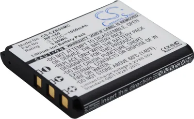 Immagine prodotto di TECHTEK Batteria compatibile con [Casio] Exilim EX-FC500, Exilim EX-ZR50, Exilim EX-ZR55, Exilim EX-ZR60, Exilim EX-ZS220 sostituisce NP-160