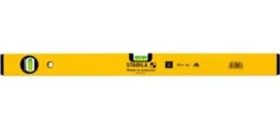 Produktbild von Stabila Leichtmetall-Wasserwaage 1000 mm, 0,5 mm/m, 2x Glaslibellen