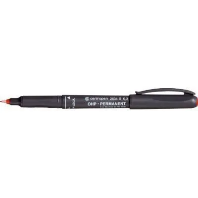 Obrázok produktu pre Permanentný popisovač OHP 2634 Centropen - červený