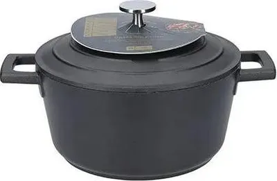 Produktbild von Master Class Casserole MCMCRD20 Kochtopf inkl. Deckel, Gusseisen/Gussaluminium, 20 cm Durchmesser, Induktionsherd-geeignet, Antihaftbeschichtung
