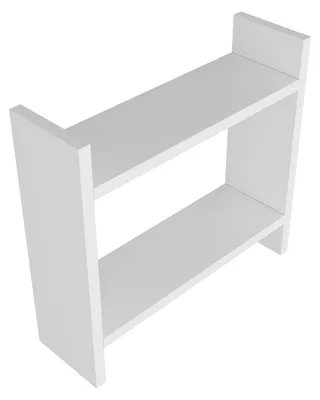 Image de Étagère de cuisine en bois « Denver » - 34 x 10 x 30 cm - Blanc
