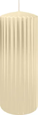 Produktbild von Rillen Kerzen Bisquit 200 x Ø 80 mm, 4 Stück
