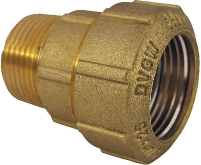 Produktbild von Messing PE Rohr Verschraubung Kupplung AG 32x1"