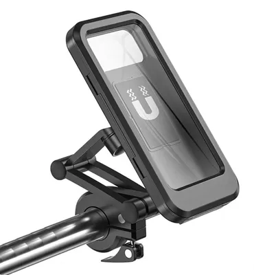 Produktbild von INF Wasserdichte ABS-Lenker-Handyhalterung 360 Grad drehbar, für 7 inch