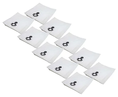 Produktbild von vhbw 50x Staubbeutel kompatibel mit Mirka 415, 915 M, 915 L Staubsauger - 27cm x 21,5cm Weiß