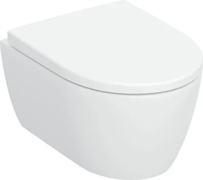 Produktbild von Geberit iCon Set WWC-T Turboflush vkA verkuerzte Ausladung, mit WC-Sitz, 1 Stk.