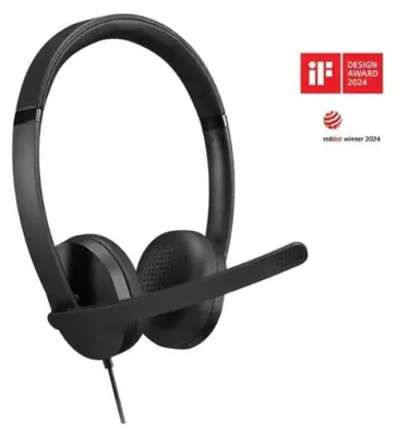 Produktbild von Lenovo 4XD1P83425, Kabelgebunden, Anrufe/Musik, 20 - 20000 Hz, 140 g, Kopfhörer, Schwarz