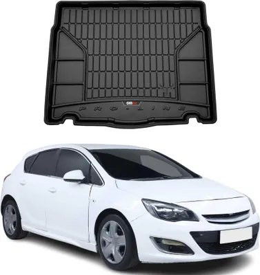 Produktbild von OMAC Gummi Kofferraumwanne für Opel Astra J Schrägheck 2009-2015 TPE Schwarz