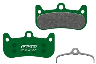 Obrázok produktu pre Brzdové doštičky Galfer FD531 – 1 pár brzdové doštičky na koleso zmes G1554T pre Formula FD531G1554T
