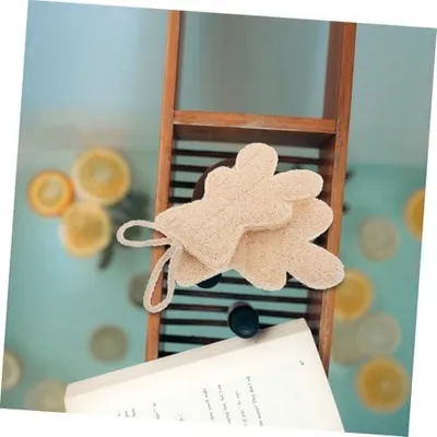Produktbild von 2stücke Luffaschwamm für Körper und Gesicht Natürliches Peeling für Hautreinigung Weicher Duschschwamm zum Entfernen Abgestorbener Hautschüppchen