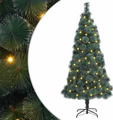 Immagine prodotto di Albero di Natale artificiale preilluminato Verde 180 cm PET