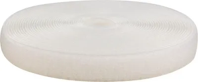 Produktbild von Klettverschluss 20mm nähbare Schlaufe weiß