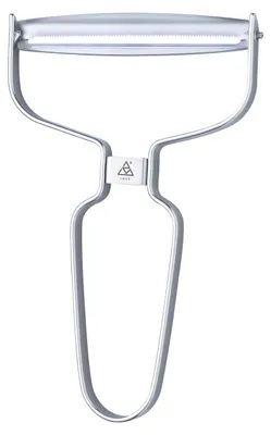 Produktbild von triangle Schäler Edelstahl breit mit gezahnter Klinge