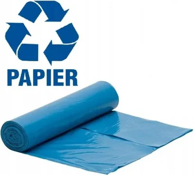 Produktbild von Starke Abfallbeutel 35 l, blau, 25 Stück