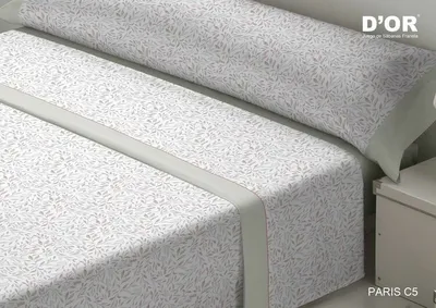 Produktbild von Set d'or paris grey Bett d'or Bettwäsche de 135 Flanell