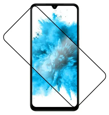Produktbild von Gehärtetes Glas für Xiaomi Redmi A5 4G, Fixed Full Cover 2.5D Tempered Glass, Schwarzen Rahmen