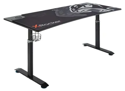 Obrázek produktu pro X Rocker Cougar XL, Přímý, Obdélníkový tvar, Dřevo, Ocel, Hraní, Nohy ve tvaru T