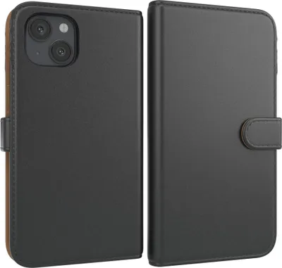 Produktbild von EAZY CASE Business Hülle für Apple iPhone 13 klappbar, Premium Kunstleder Handyhülle mit Kartenfach