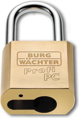 Immagine prodotto di Burg-Wächter Lucchetto AV, Profi PC 116 PC 50 HB 80 Ni, ottone massiccio