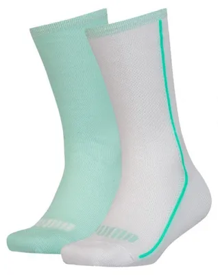 Produktbild von Puma - "907628" Socken für Kinder(2er-Pack) MR2244 (27 EU - 30 EU) (Weiß/Minzgrün)