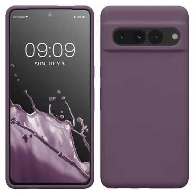Produktbild von kwmobile Handyhülle für Google Pixel 7 Pro Hülle, für Pixel 7 Pro Case - Hülle Silikon - kabelloses Laden - Helle Iris