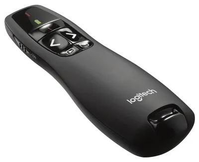 Zdjęcie produktu dla Logitech R400, RF, USB, 15 m, Czarny
