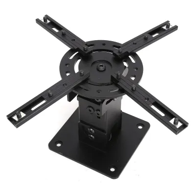 Image de Support plafond pour projecteur,Rotation 360°,Support mural pour projecteur,Support plafond pour projecteur ajustable,Support projecteur extensible,Support pour projecteur