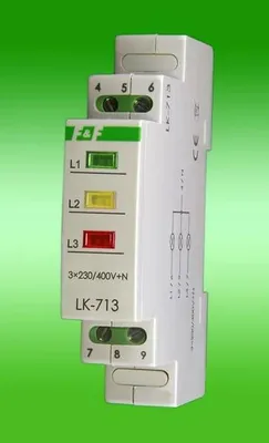 Image de LK-713K Voyant lumineux modulaire 3X 1M 3X230V+N Coloré