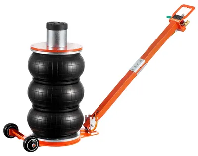 Produktbild von VEVOR Luftheber, 6 Ton/13000 lbs, 2-5 S Pneumatischer Hebel mit erhöhtem Kolben & verstellbarem Griff, leicht zu hebender & platzsparender Hebel mit dickem Gummipolster, geeignet für Limousine, SUV, Pickup-Truck, 5 T, Verstellbarer langer Griff-a
