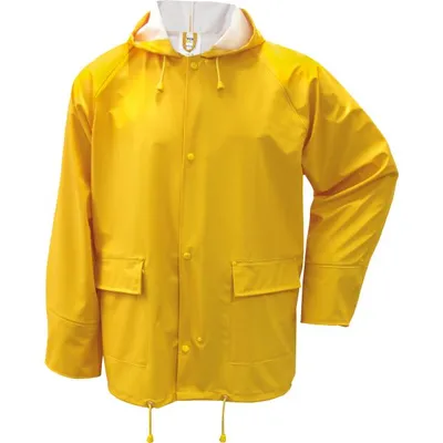 Produktbild von Arbeitsjacke Regenjacke PolyurethanRegenjacke gelb Größe XXL