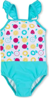Produktbild von Sterntaler Baby - Mädchen Früchte Badeanzug, Weiß, 92 EU