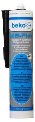 Produktbild von beko MS Flex, Kleben, Dichten, 300 ml, schwarz