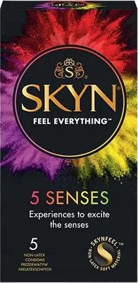 Produktbild von UNIMIL SKYN 5 Senses MIX Kondome 5 Stück