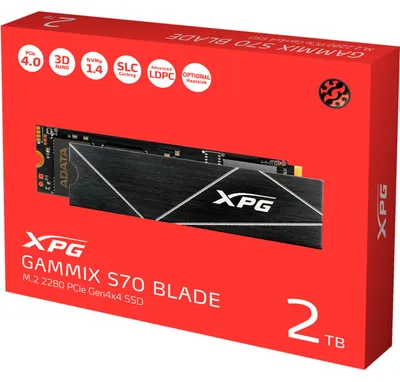 Produktbild von XPG GAMMIX S70 Blade, 2 TB, M.2, 7400 MB/s
