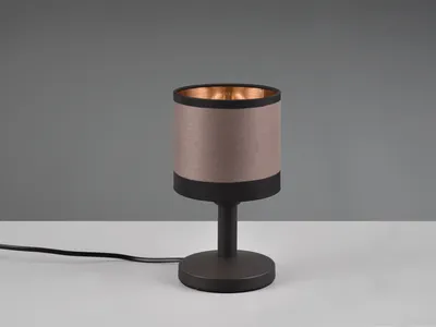 Produktbild von Kleine LED Nachttischlampe Touch dimmbar, Fensterlampe für die Fensterbank Taupe