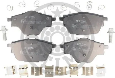 Produktbild von OPTIMAL Bremsbeläge Satz Hinten Bremsklötze passend für PEUGEOT 3008 SUV (M) BP-12719