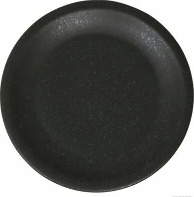 Produktbild von OBunzlauer Keramik Teller – flacher Essteller  Speiseteller Ø 24 cm – spülmaschinenfest, robust & langlebig ,Dekor ZIELON grün