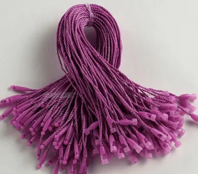 Anhänger-Kordeln, 1000 Stück, lila, 20 cm, 1,5 mm