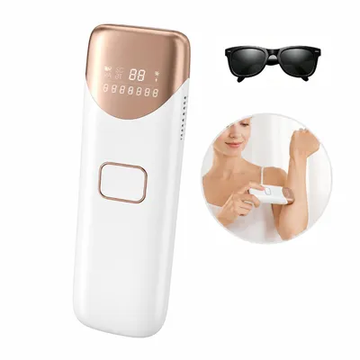 Produktbild von IPL Laser Haarentfernung Gerät, Home IPL Epilierer mit Saphir Kühltechnologie, für Damen Körperpflege, Gesicht Beine Bikini, sichere Anwendung