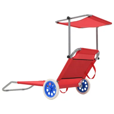 Zdjęcie produktu dla VidaXL 44324, Lounge, Obite siedzisko, Poliester, Czerwony, 120 kg